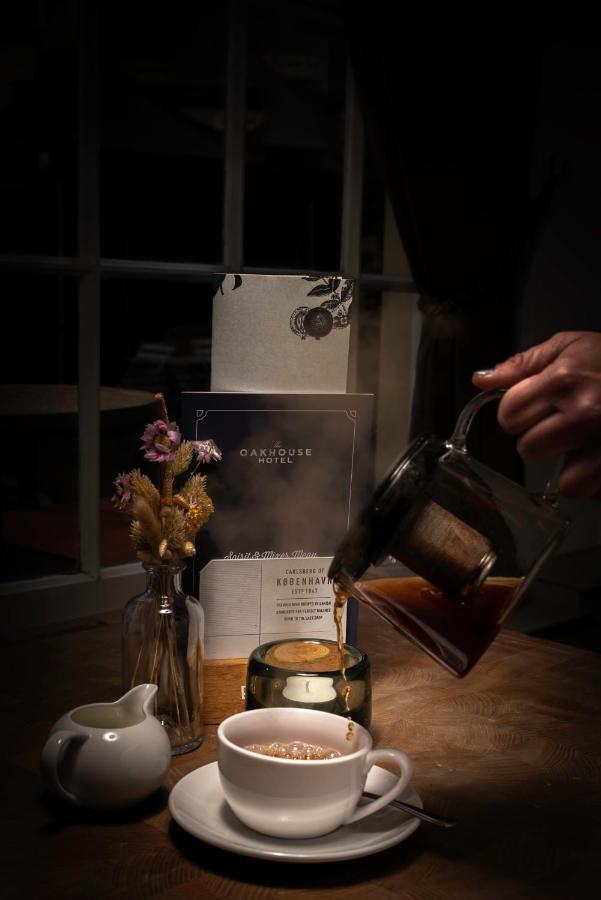 The Oak House Hotel Axbridge Exterior photo Coffee being poured at the Oakhouse Hotel